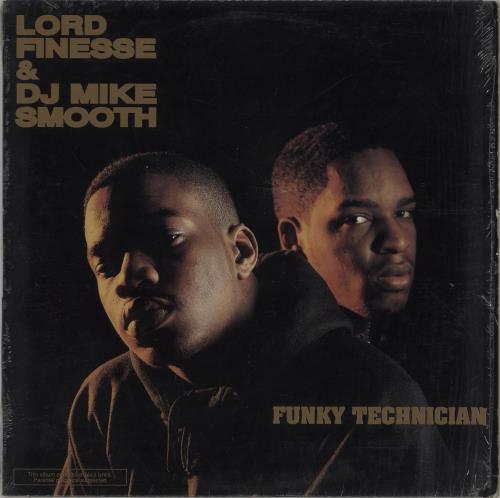 Lord Finesse Funky Technician - 1st vinyl LP album (LP record) US OYTLPFU671575