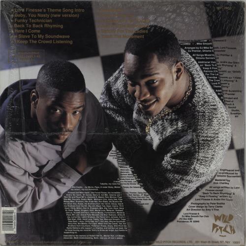 Lord Finesse Funky Technician - 1st vinyl LP album (LP record) US OYTLPFU671575