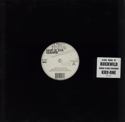 Lord Finesse Hip 2 Da Game / No Gimmicks 12" vinyl single (12 inch record / Maxi-single) US OYT12HI757715