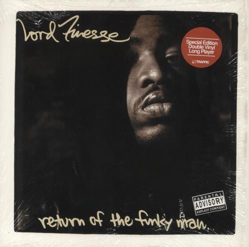 Lord Finesse Return Of The Funky Man 2-LP vinyl record set (Double LP Album) US OYT2LRE855335