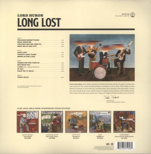 Lord Huron Long Lost - Sunset Pink Vinyl 2-LP vinyl record set (Double LP Album) US 3PX2LLO871898