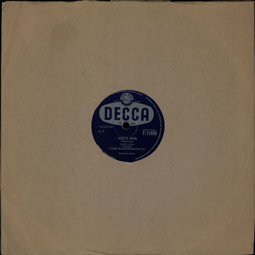 Lord Rockingham's XI Hoots Mon 78rpm shellac record UK LRX78HO567723