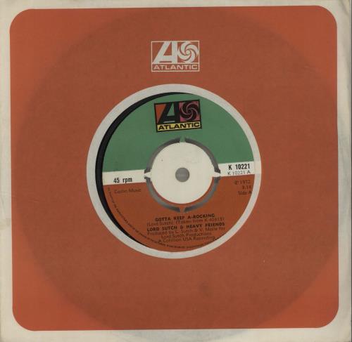 Lord Sutch Gotta Keep A-Rocking 7" vinyl single (7 inch record / 45) UK LSU07GO683005