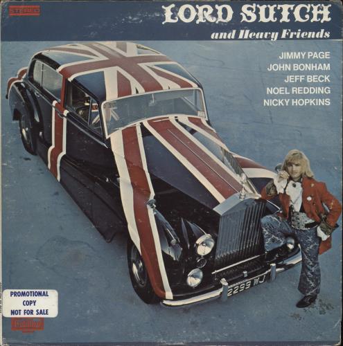 Lord Sutch Lord Sutch And Heavy Friends - VG vinyl LP album (LP record) US LSULPLO866148
