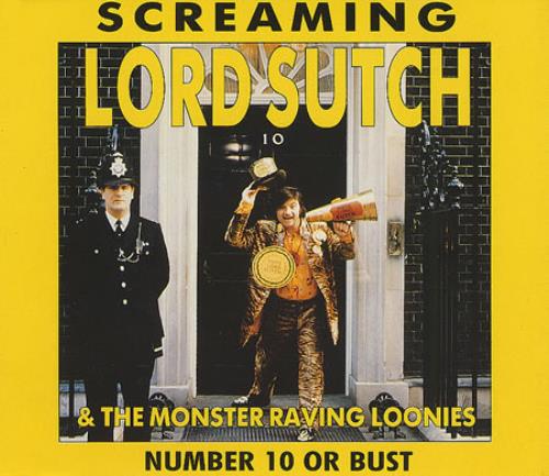 Lord Sutch Number 10 Or Bust CD single (CD5 / 5") UK LSUC5NU410881