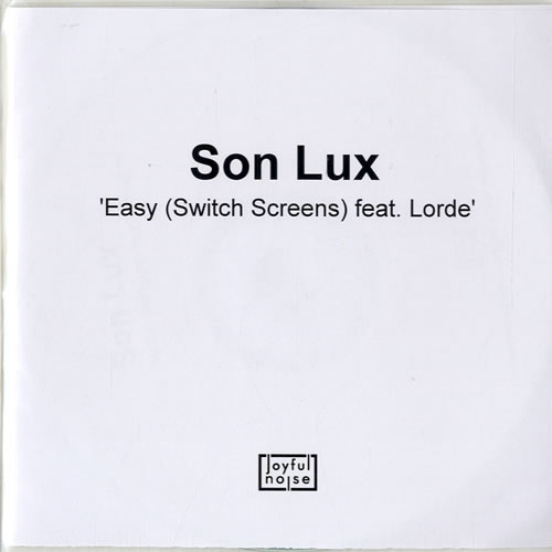 Lorde Easy [Switch Screens] CD-R acetate UK L7RCREA614360