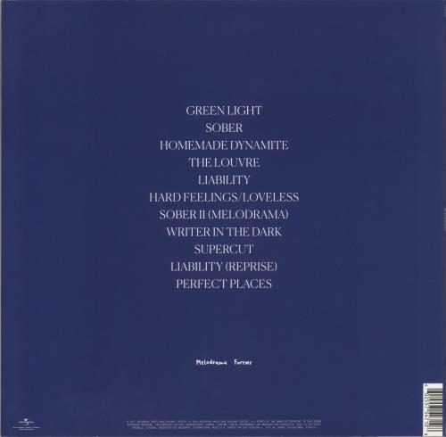 Lorde Melodrama vinyl LP album (LP record) UK L7RLPME877241