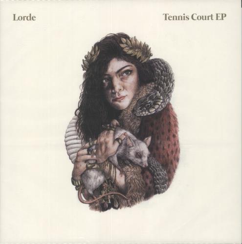 Lorde Tennis Court EP - Sealed 10" vinyl single (10 inch record) Australian L7R10TE887741
