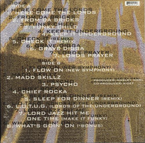 Lords Of The Underground Here Come The Lords 2-LP vinyl record set (Double LP Album) US Q8X2LHE709491