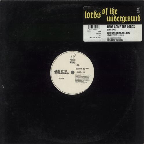 Lords Of The Underground Here Come The Lords 12" vinyl single (12 inch record / Maxi-single) US Q8X12HE886327