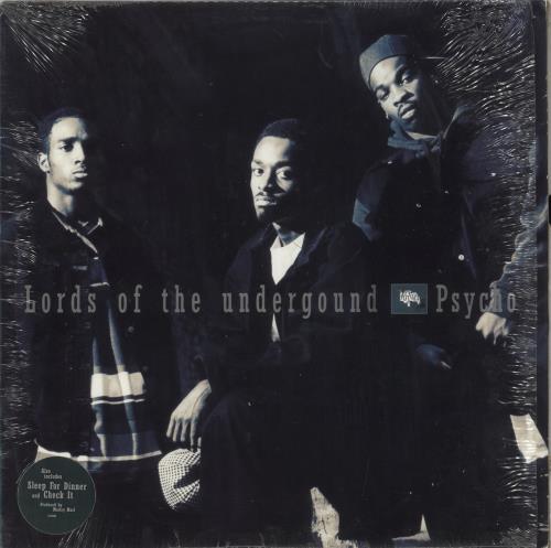 Lords Of The Underground Psycho EP 12" vinyl single (12 inch record / Maxi-single) US Q8X12PS711923