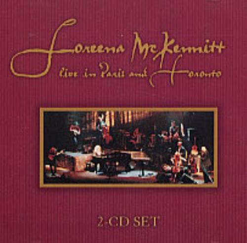 Loreena McKennitt Live In Paris & Toronto 2 CD album set (Double CD) Canadian LKT2CLI156565