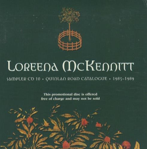 Loreena McKennitt Quinlan Road Catalogue 1985-1989 CD single (CD5 / 5") Canadian LKTC5QU178335
