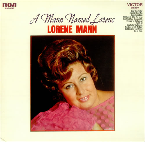 Lorene Mann A Mann Named Lorene vinyl LP album (LP record) US L1MLPAM457284