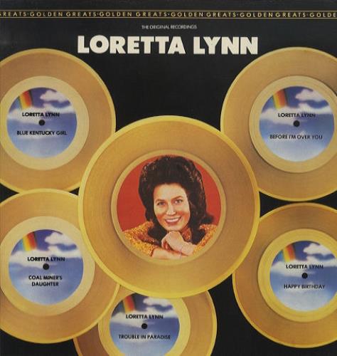 Loretta Lynn Golden Greats vinyl LP album (LP record) UK LAYLPGO435085
