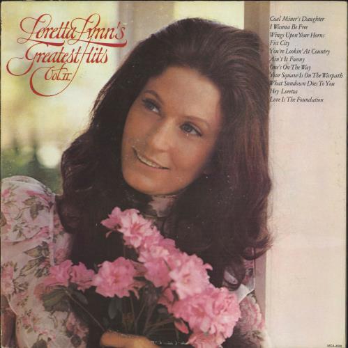 Loretta Lynn Greatest Hits 2 vinyl LP album (LP record) US LAYLPGR788005