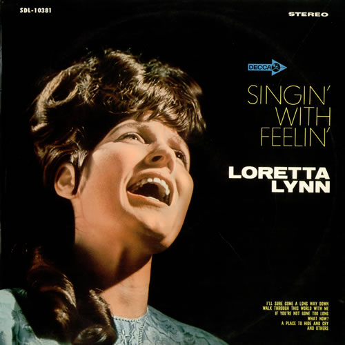 Loretta Lynn Singin' With Feelin' vinyl LP album (LP record) Japanese LAYLPSI506836