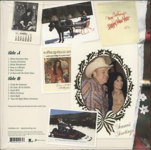 Loretta Lynn White Christmas Blue - Sealed vinyl LP album (LP record) UK LAYLPWH869743