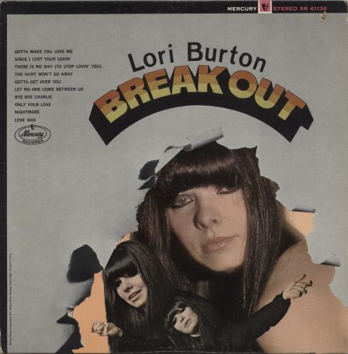 Lori Burton Breakout vinyl LP album (LP record) US 381LPBR882645