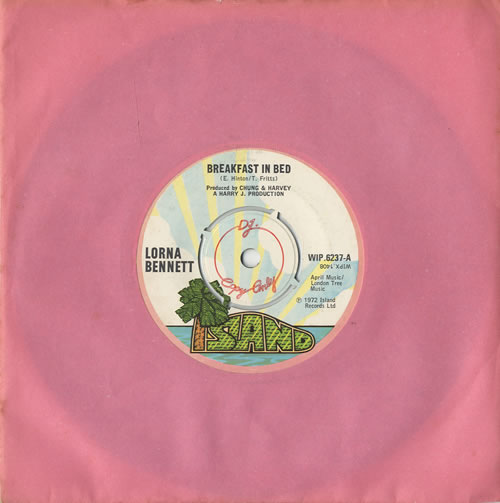 Lorna Bennett Breakfast In Bed - 2nd 7" vinyl single (7 inch record / 45) UK LQB07BR451169