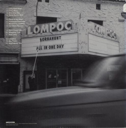 Lorna Hunt All In One Day - 200gm 2-LP vinyl record set (Double LP Album) US LRT2LAL890846
