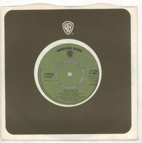 Lorraine Ellison Stay With Me 7" vinyl single (7 inch record / 45) UK LR307ST681471