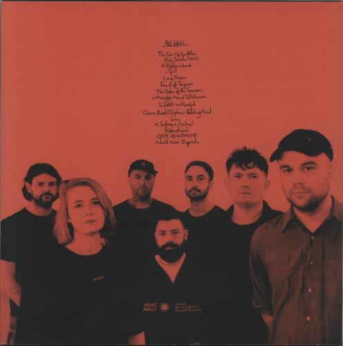 Los Campesinos All Hell - Dinked Edition - Blood Galaxy Vinyl + Hype-sticker + Autographed 2-LP vinyl record set (Double LP Album) UK LO82LAL881269