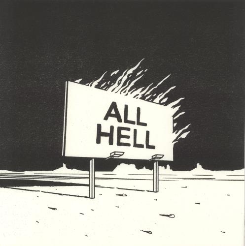 Los Campesinos All Hell - Dinked Edition - Blood Galaxy Vinyl + Hype-sticker + Autographed 2-LP vinyl record set (Double LP Album) UK LO82LAL881269