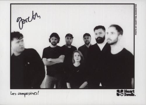 Los Campesinos All Hell - Harvest Moon Deluxe Edition - Autographed 2-LP vinyl record set (Double LP Album) UK LO82LAL873851