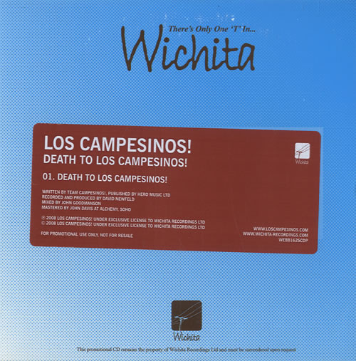 Los Campesinos Death To Los Campesinos! CD/DVD single set UK LO8SDDE450282