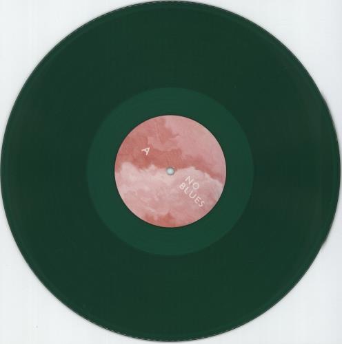 Los Campesinos No Blues - Green Vinyl - Autographed vinyl LP album (LP record) UK LO8LPNO881404