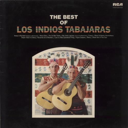 Los Indios Tabajaras The Best Of vinyl LP album (LP record) UK LOTLPTH855945