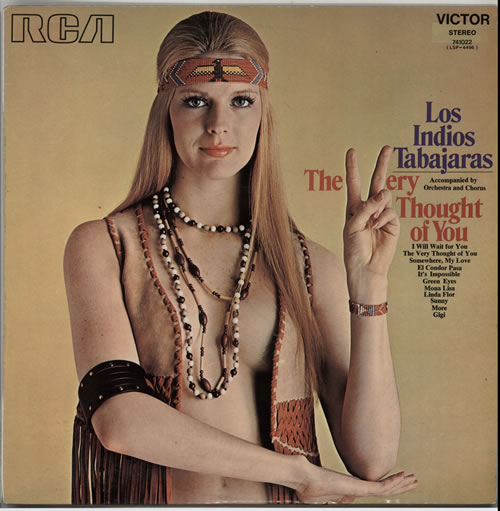 Los Indios Tabajaras The Very Thought Of You vinyl LP album (LP record) French LOTLPTH633187