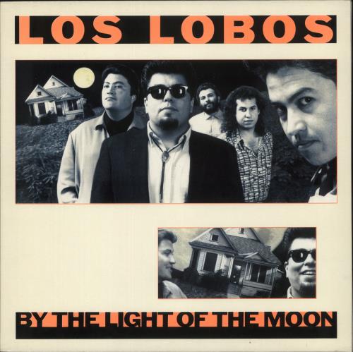 Los Lobos By The Light Of The Moon - Promo Stamp vinyl LP album (LP record) UK LOSLPBY863826