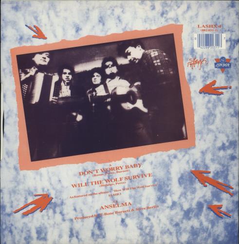 Los Lobos Don't Worry Baby 12" vinyl single (12 inch record / Maxi-single) UK LOS12DO759968