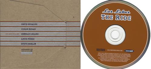 Los Lobos The Ride CD album (CDLP) US LOSCDTH373702