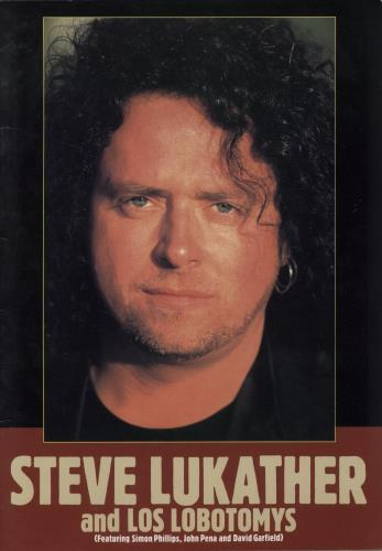 Los Lobotomys In Concert tour programme Japanese OOVTRIN886402