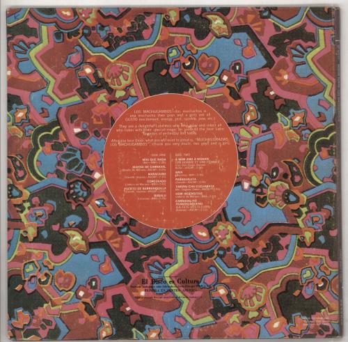 Los Machucambos Mucho Gusto vinyl LP album (LP record) Costa Rican LOZLPMU735586