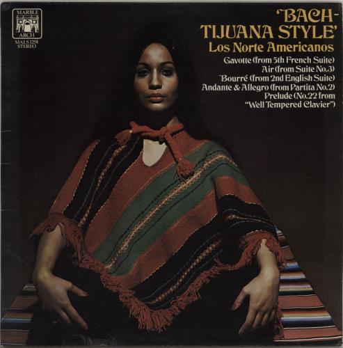 Los Norte Americanos Bach - Tijuana Style vinyl LP album (LP record) UK LUULPBA762015