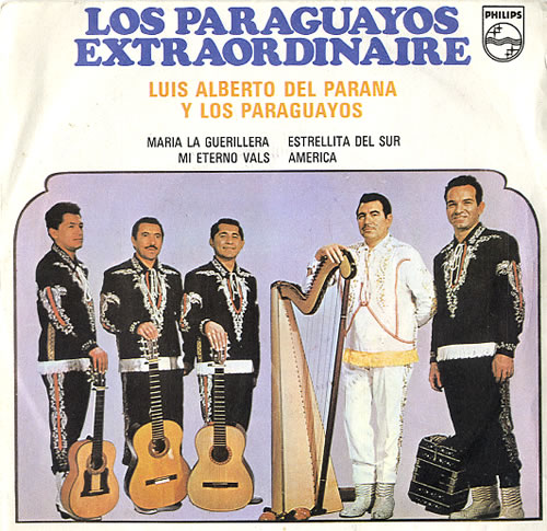 Los Paraguayos Los Paraguayos Extraordinaire 7" vinyl single (7 inch record / 45) UK LEQ07LO589897