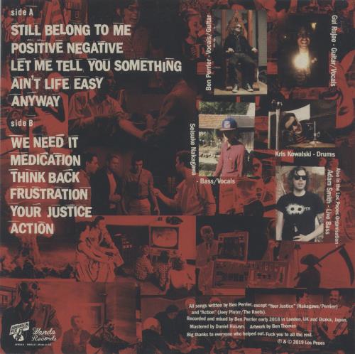 Los Pepes Positive Negative vinyl LP album (LP record) German 9O3LPPO873691