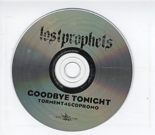 Lostprophets Goodbye Tonight CD single (CD5 / 5") UK LPRC5GO308218
