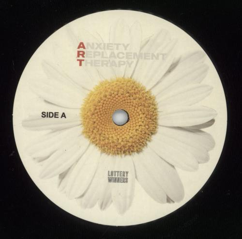 Lottery Winners Anxiety Replacement Therapy - Black Vinyl - Autographed vinyl LP album (LP record) UK 4SULPAN876703