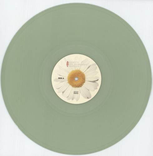 Lottery Winners Anxiety Replacement Therapy - Duck Egg Coloured Vinyl - Autographed vinyl LP album (LP record) UK 4SULPAN876516