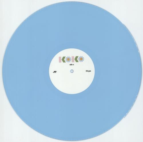 Lottery Winners KOKO - Dinked Edition - Light Blue Vinyl - Autographed Polaroid + 7" vinyl LP album (LP record) UK 4SULPKO876706