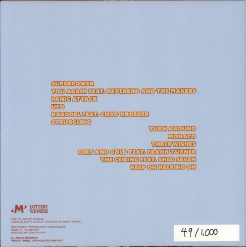 Lottery Winners KOKO picture disc LP (vinyl picture disc album) UK 4SUPDKO872454