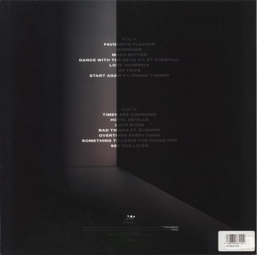 Lottery Winners Something To Leave The House For - White Vinyl - Autographed vinyl LP album (LP record) UK 4SULPSO878479