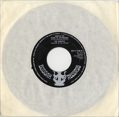 Lou Christie Shuffle On Down To Pittsburgh 7" vinyl single (7 inch record / 45) UK LUQ07SH480887