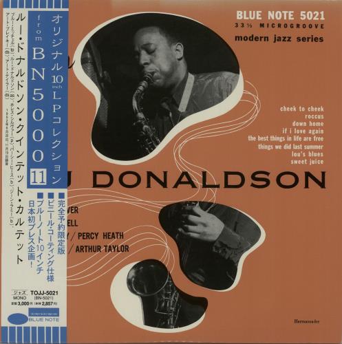 Lou Donaldson New Faces - New Sounds 10" vinyl single (10 inch record) Japanese LD010NE653237