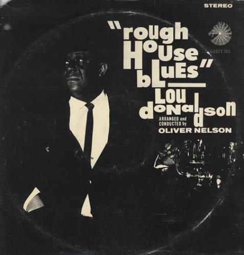 Lou Donaldson Rough House Blues vinyl LP album (LP record) US LD0LPRO364217